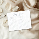 Search for blue recipe cards Calligraphy