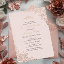 Search for rose gold birthday invitations Flowers