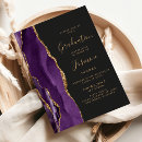 Search for purple graduation invitations Chic