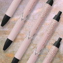 Search for pink glitter pens Feminine