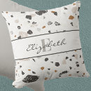 Search for rust and gray pillows Modern