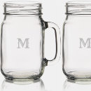 Search for rustic mason jars Monogrammed