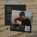 Search for qr code music business cards Musician