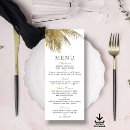 Search for palm tree menus Elegant