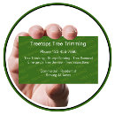 Search for tree trimming business cards Professional