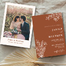 Search for earthy wedding invitations Simple minimalist