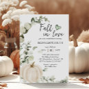 Search for fall couples bridal shower invitations Greenery