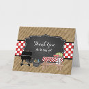 Search for bbq thank you cards Baby q