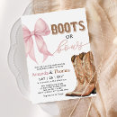 Search for brown gender reveal invitations Western