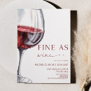 Search for fine wine invitations For her