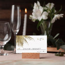 Search for leaf place cards Palm leaves