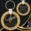 Search for music keychains Gold