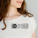 Search for metal name tags Business