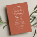 Search for copper foil invitations Minimalist
