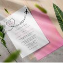 Search for airplane wedding invitations Destination