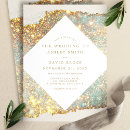 Search for iridescent wedding invitations Glitter
