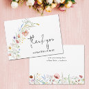 Search for wildflower thank you cards Boho chic