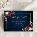 Search for burgundy gold save the dates Botanical