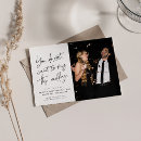 Search for black and white save the dates Unique