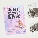 Search for guitar birthday invitations Purple