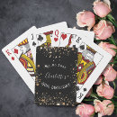 Search for 60th birthday playing cards Gold