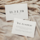 Search for classic wedding announcement cards Elegant