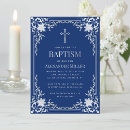Search for royal blue and silver invitations Vintage
