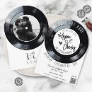 Search for black white music notes invitations Qr code