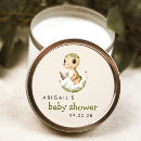 Search for dinosaur baby shower stickers Round
