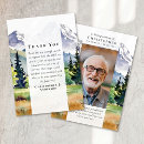 Search for mountain funeral cards Celebration of life