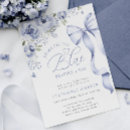 Search for dusty blue bridal shower invitations Elegant modern floral