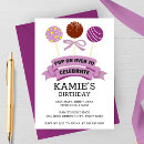 Search for pop it birthday invitations Purple