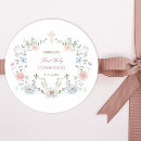 Search for first communion stickers Girl