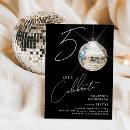 Search for disco ball invitations Party