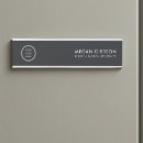 Search for office door with logo name plates Minimalist