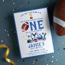 Search for all american party invitations Touchdown