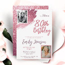 Search for surprise 80th birthday invitations Milestone