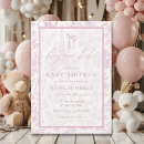 Search for paris baby shower invitations Toile de jouy