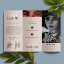 Search for salon brochures Blush pink