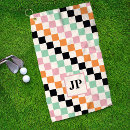 Search for monogrammed golf towels Golfer
