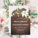 Search for wood arch wedding invitations Country