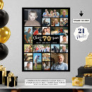 Search for 70th birthday posters Seventy seventieth