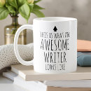 Search for writers mugs Book