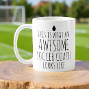 Search for soccer mugs Best coach ever