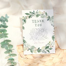 Search for green leaf thank you cards Elegant
