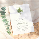 Search for palm tree bridal shower invitations Boho