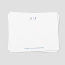 Search for couples monogram note cards Simple