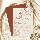 Search for rust bridal shower invitations Bride
