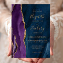 Search for purple and blue wedding invitations Modern