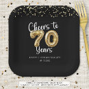 Search for 70th birthday plates Modern